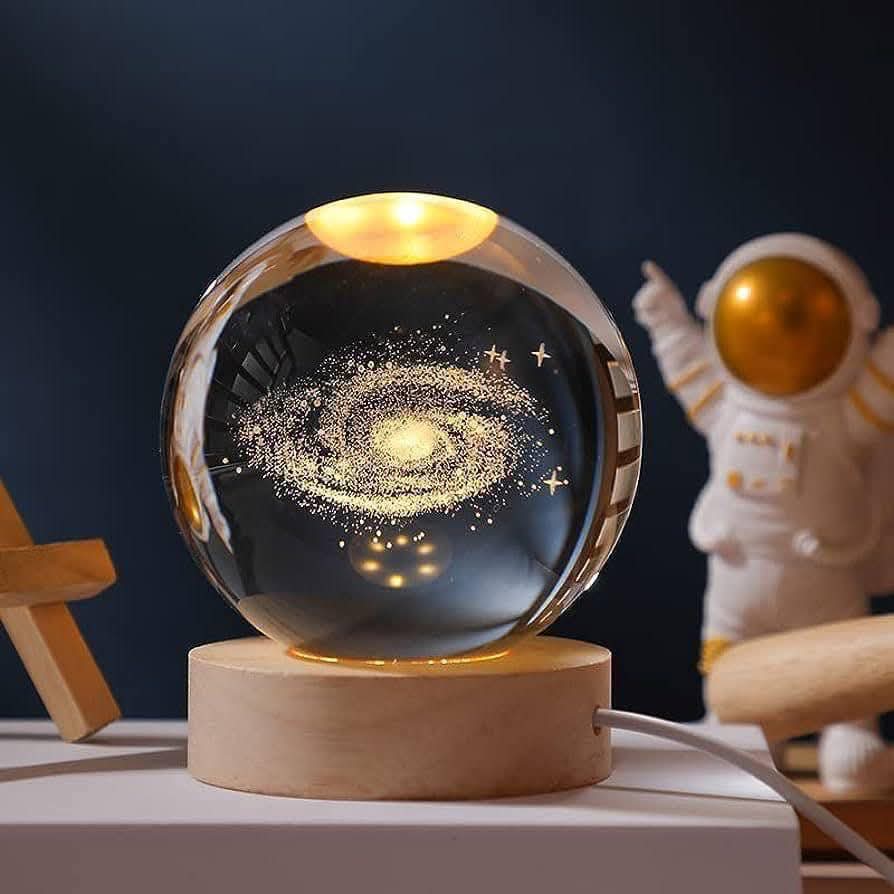 3D Milky Way Crystal Ball Lamp 3